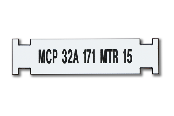 MS-264 Engraved Plastic Cable Markers | Marking Services Incorporated
